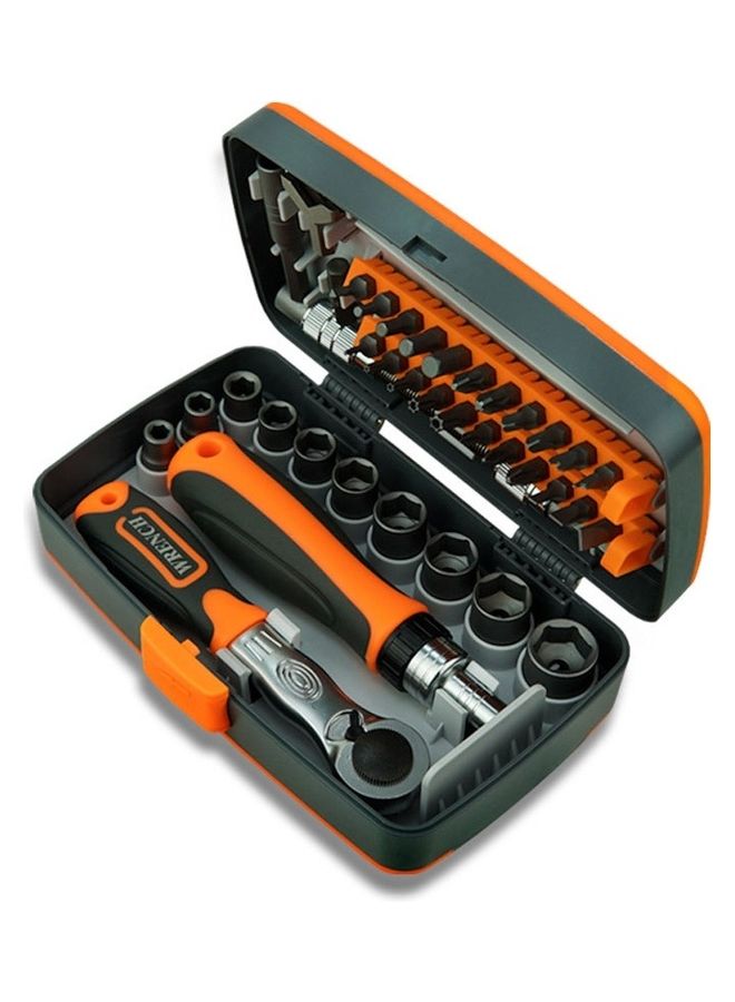 أو إي إم طقم أدوات مفك براغي بسقاطة متعددة الأغراض 38 في 1 وموفرة للجهد متعدد الألوان - Image 4