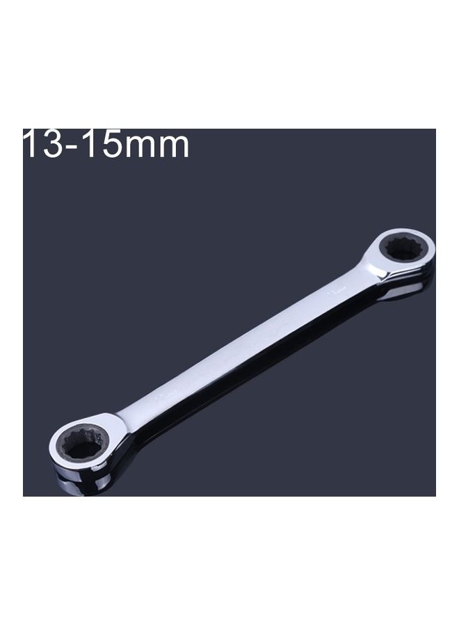 oem Double-Head Ratchet Wrench Silver 
