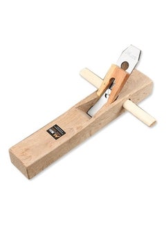 DIY Hand Wood Planer Woodworking Tool Beige/Silver
