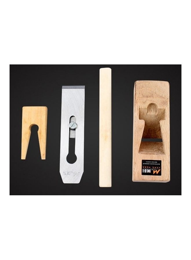 oem - DIY Hand Wood Planer Woodworking Tool Beige/Silver - Image 1