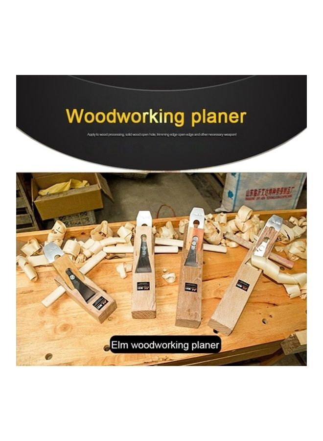 oem - DIY Hand Wood Planer Woodworking Tool Beige/Silver - Image 1