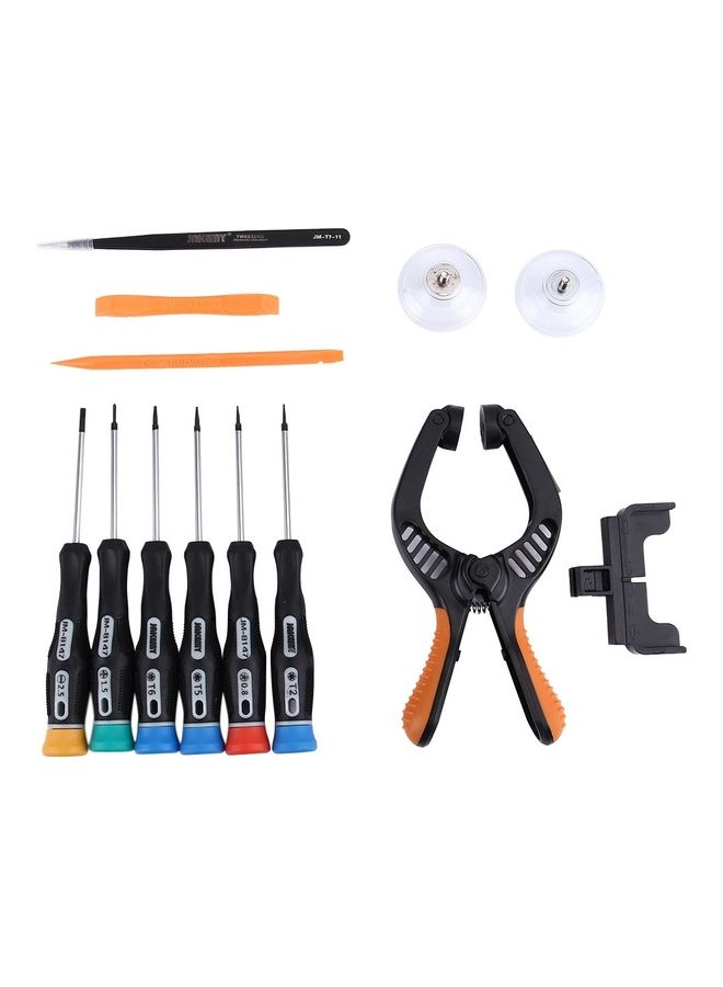 JAKEMY 13-Piece Mobile Phone Repairing Tool Set Multicolour - Image 1