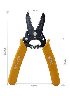 Best Portable Crimper Stripping Wire Yellow  - Image 2
