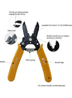 Best Portable Crimper Stripping Wire Yellow  - Image 3