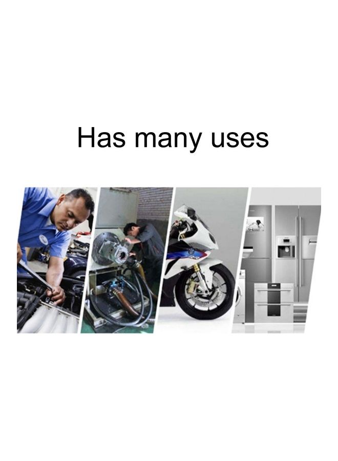أو إي إم طقم لقم ربط وثقب بقضيب تمديد من 3 قطع فضي  - Image 2