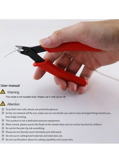 Best 109 Diagonal Plastic Cutter Nipper Red/Black  - Image 3