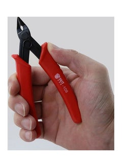 Best 109 Diagonal Plastic Cutter Nipper Red/Black  - Image 4