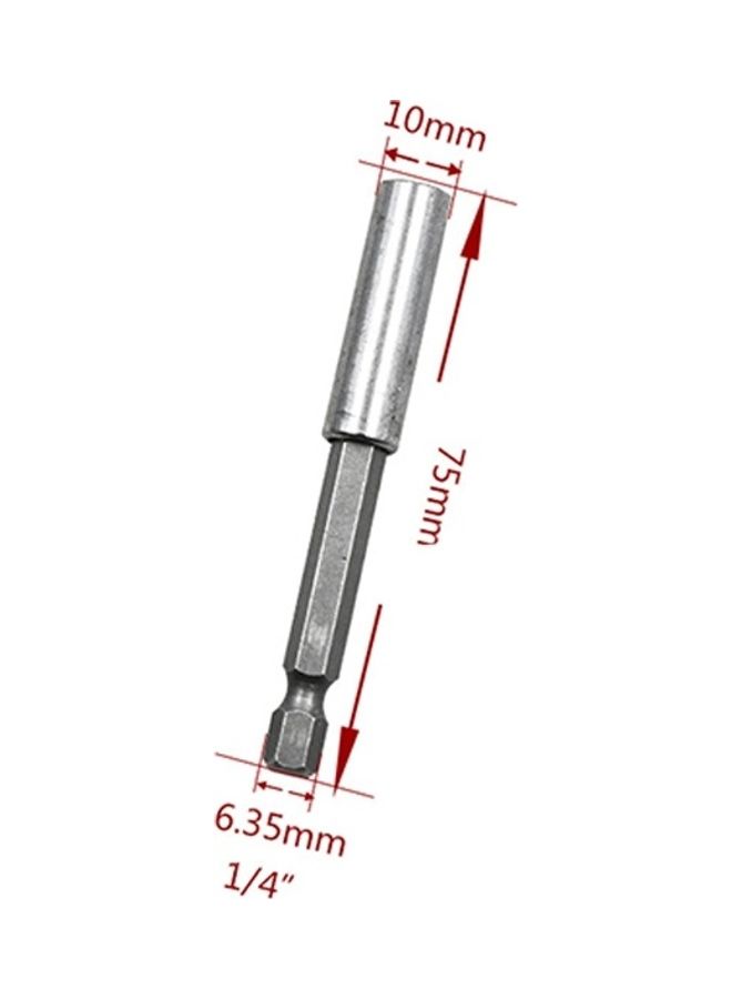 oem 5-Piece Electric Batch Head High Magnetism Connecting Rod-75mm Grey - Image 2