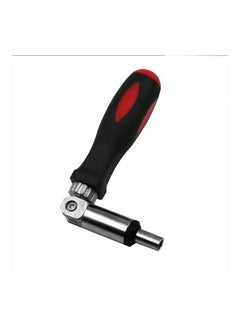 180 Degree Multi-function Ratchet Screwdriver Black/Red/Silver