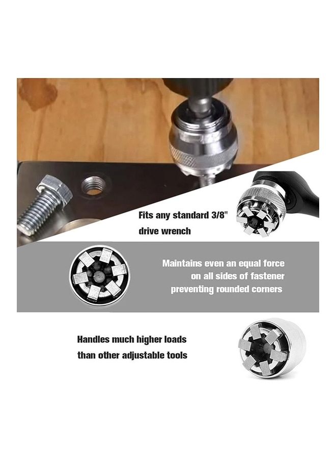 oem - Multi-functional Universal Wrench Sleeve Silver - Image 1