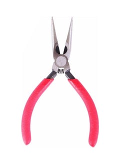 Best Multi-Purpose Flat Long Nose Pliers Red/Silver  - Image 1