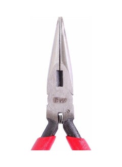 Best Multi-Purpose Flat Long Nose Pliers Red/Silver  - Image 2