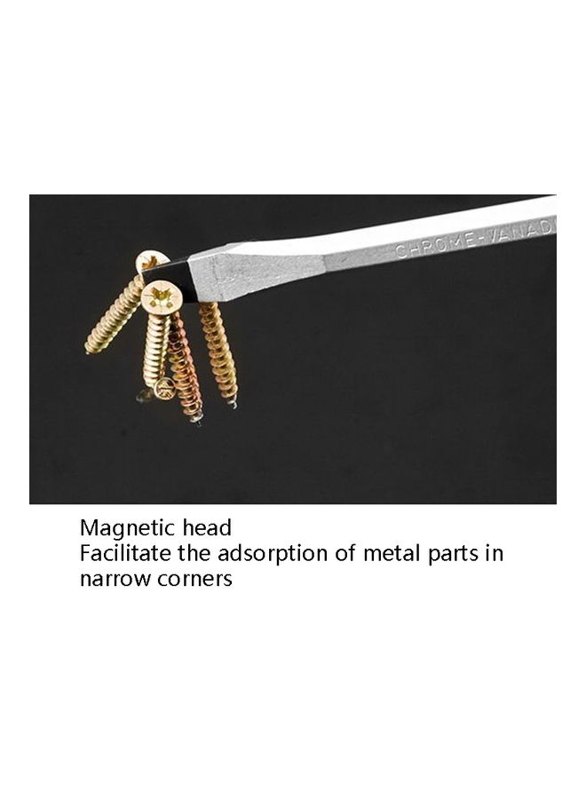 أو إي إم طقم مفكات براغي مقاومة للزيت بقلب مشقوق وطرف قابل للطرق من 7 قطع متعدد الألوان - Image 3