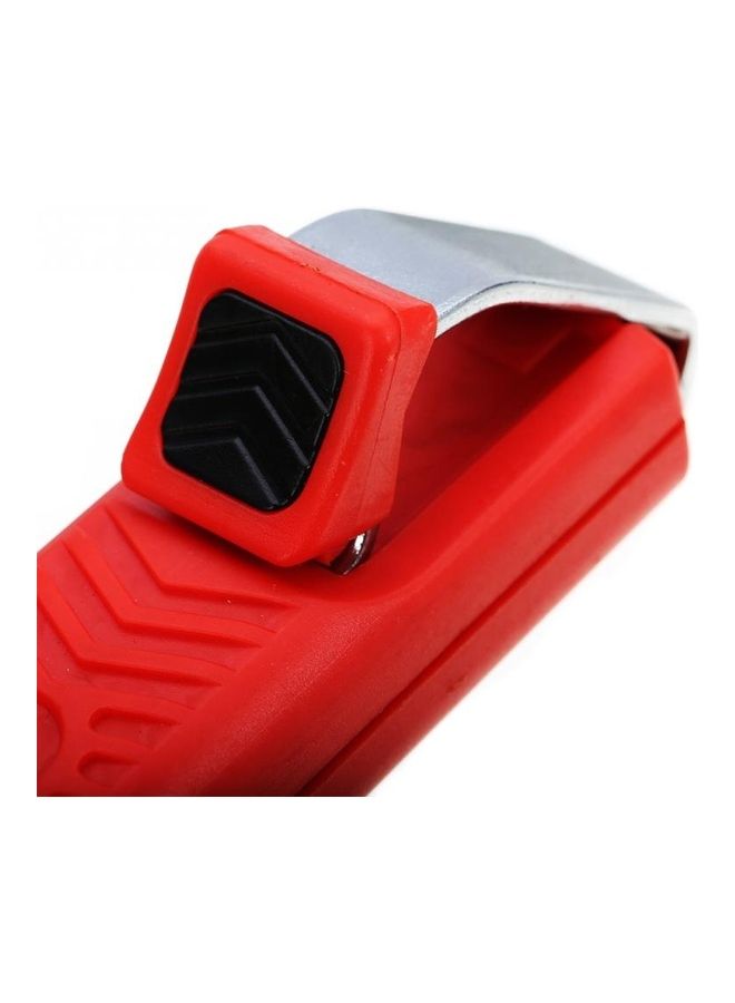 أو إي إم أداة لقطع وتعرية عازلات الكابلات المستديرة لأعمال الإصلاح الكهربائية أحمر/فضي - Image 2