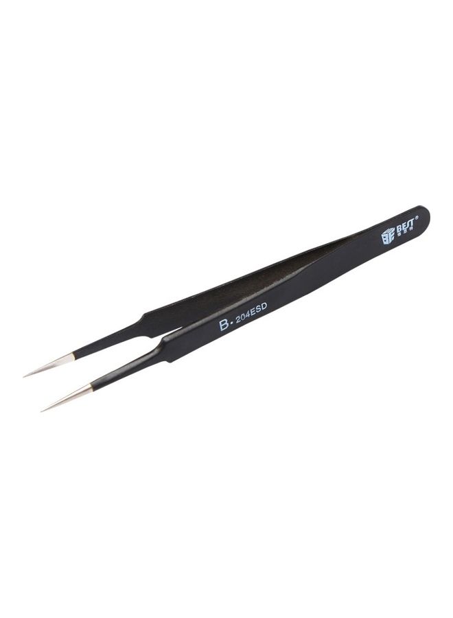 Best Stainless Steel Anti-static Tip Tweezer Black - Image 1