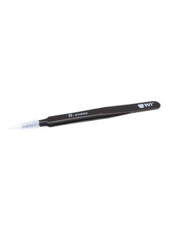 Best Stainless Steel Anti-static Tip Tweezer Black  - Image 2