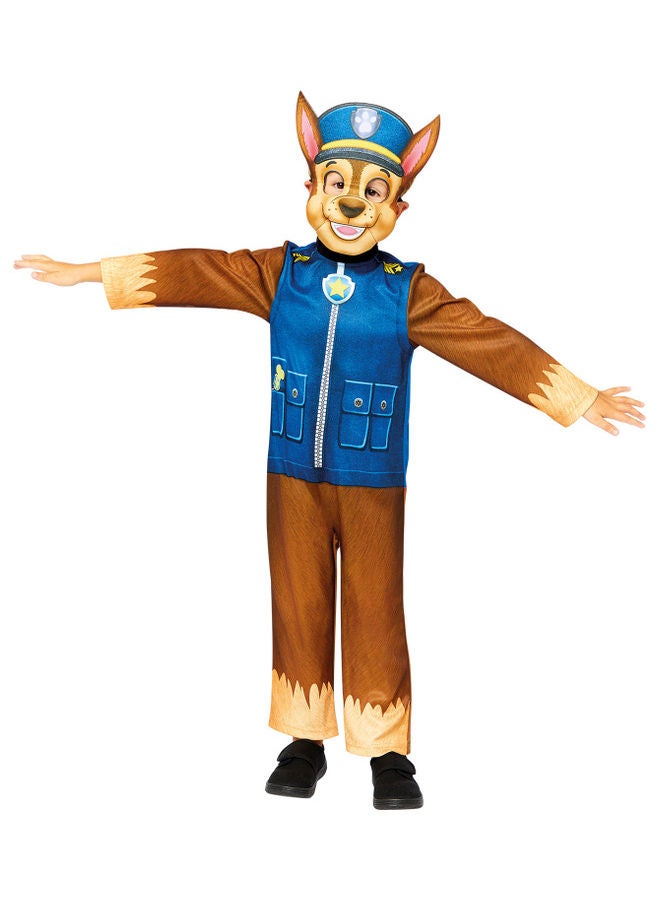 ريزكولر زي تنكري لشخصية تشيس من مسلسل الرسوم المتحركة "Paw Patrol" مع قناع للوجه - Image 2