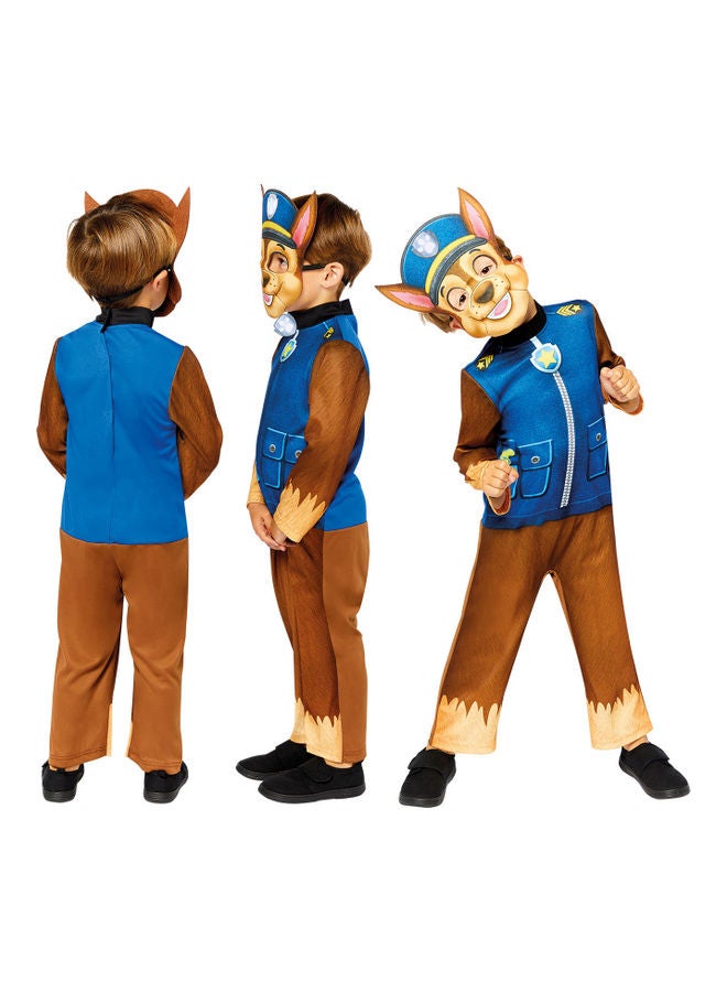 ريزكولر زي تنكري لشخصية تشيس من مسلسل الرسوم المتحركة "Paw Patrol" مع قناع للوجه - Image 5
