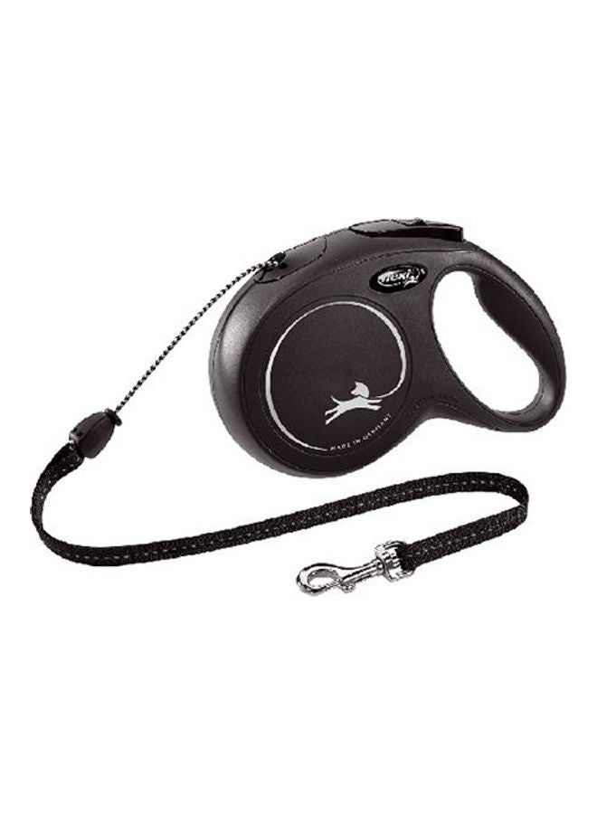 New Classic M Cord Leash Up To 20Kg Black 8meter