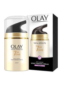 Olay Total Effects 7-In-One Anti-Aging Night Firming Cream 50grams  - Image 1
