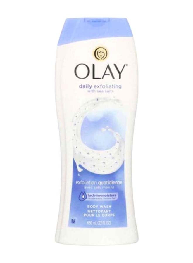 Olay Daily Exfoliating Body Wash 650ml - Image 1