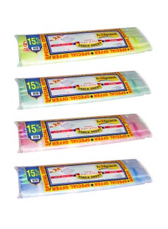 Hotpack Perforated Table Sheet, 6 Rolls Assorted 100x100cm  - Image 1