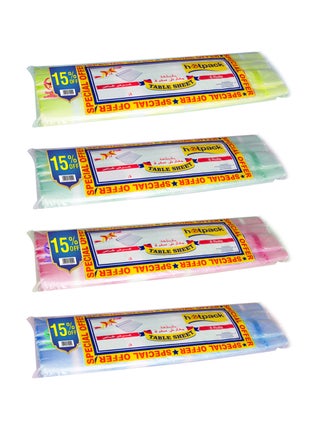 Perforated Table Sheet, 6 Rolls Assorted 100x100cm - v1627221549/N23162672A_1