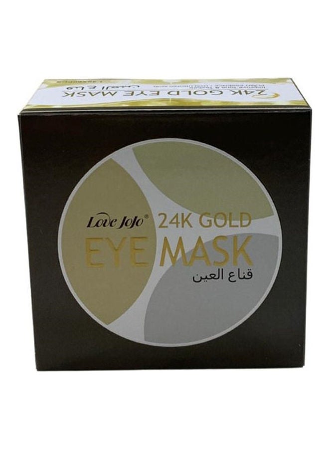 ماركة غير محددة قناع عيون بالذهب عيار 24 قيراطا جديد من 60 قطعة شفاف 1.4X60جرام  - Image 2