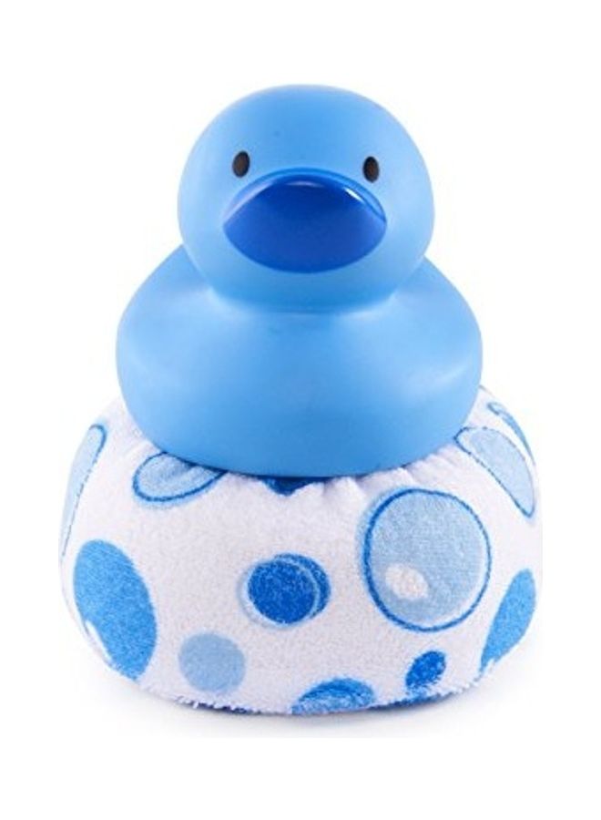 مونشكين لعبة استحمام على شكل بطة إسفنجية للتنظيف - Image 1
