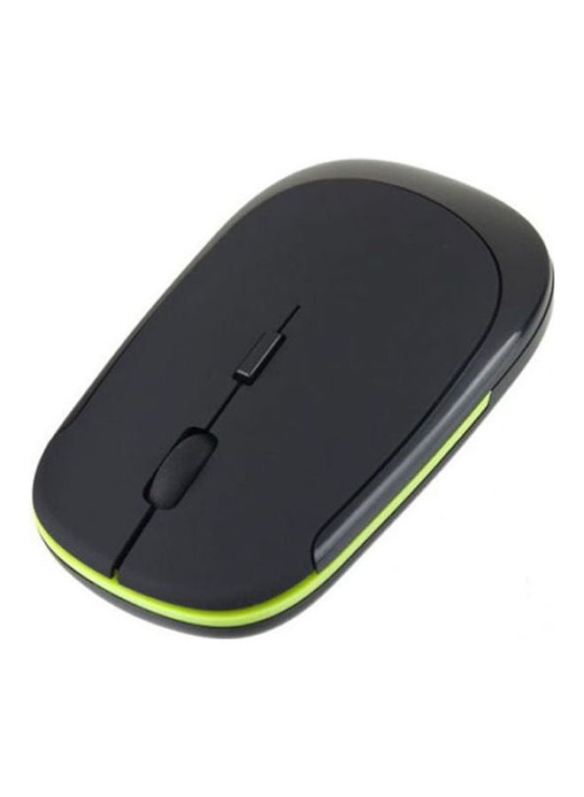 Ultra-Slim Mini Usb 2.4Ghz Wireless Optical Wheel Mouse Mice Black