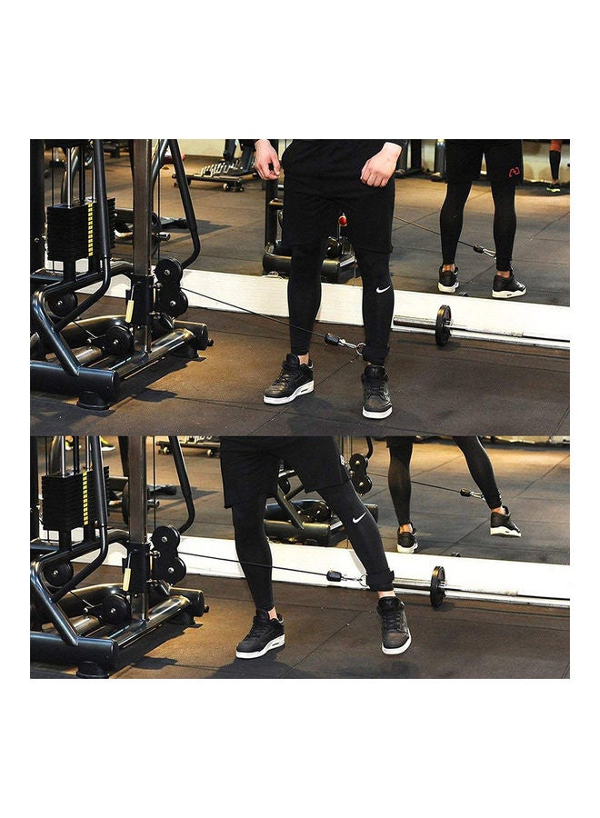 Fitness World - Ankle Straps Cable Machines for Kickbacks One Size - Image 1