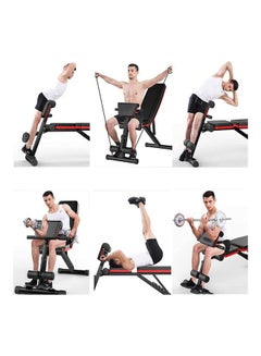 Fitness World Multifunctional Exercise Bench 51 x 40 x 16inch 51 x 40 x 16inch  - Image 5
