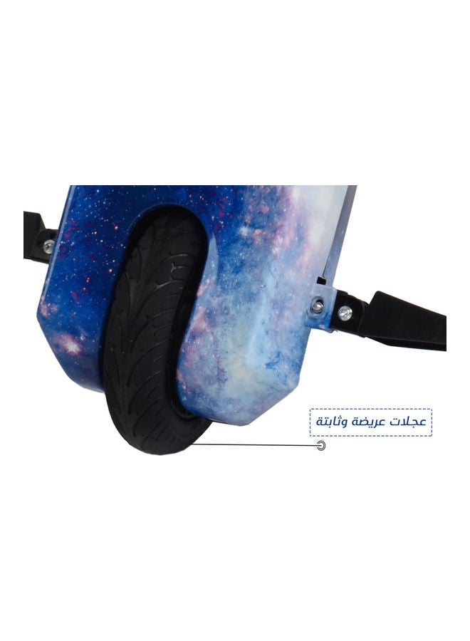Rally Electric Drift Scooter 3 Wheel with Helmet Kit, Knee Guard and Elbow Multicolour - Image 4