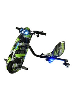 Rally Electric Drift Scooter 3 Wheel with Helmet Kit, Knee Guard and Elbow  - Image 1
