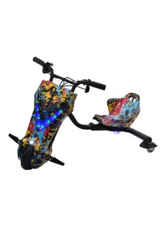 Rally Electric Drift Scooter 3 Wheel with Helmet Kit, Knee Guard and Elbow  - Image 1