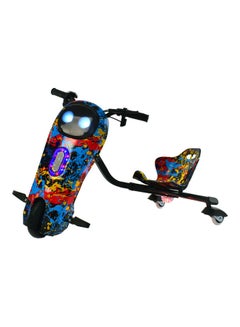 Rally Electric Drift Scooter 3 Wheel with Helmet Kit, Knee Guard and Elbow  - Image 1