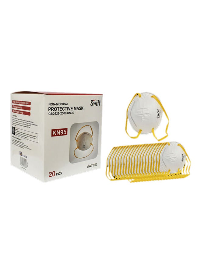 Swift 20-Piece KN95 Protective Face Mask  - Image 2