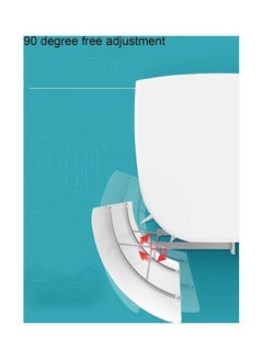 XiuWoo Universal Air Conditioner Deflector Q57 White  - Image 3