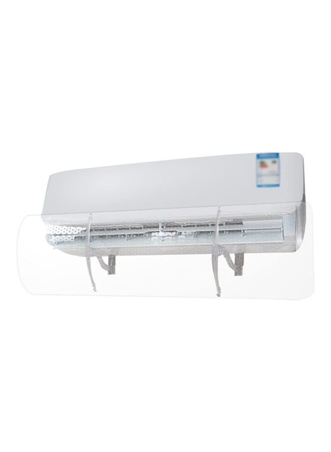 XiuWoo Universal Hollow Anti Direct Blowing Air Condition Wind Deflector Q54 Clear  - Image 1