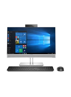 ELITE 800G4 All In One Desktop With 23.8-Inch Display, Core i5 Processer/8GB RAM/256GB SSD/Intel UHD Graphics English Black/Silver