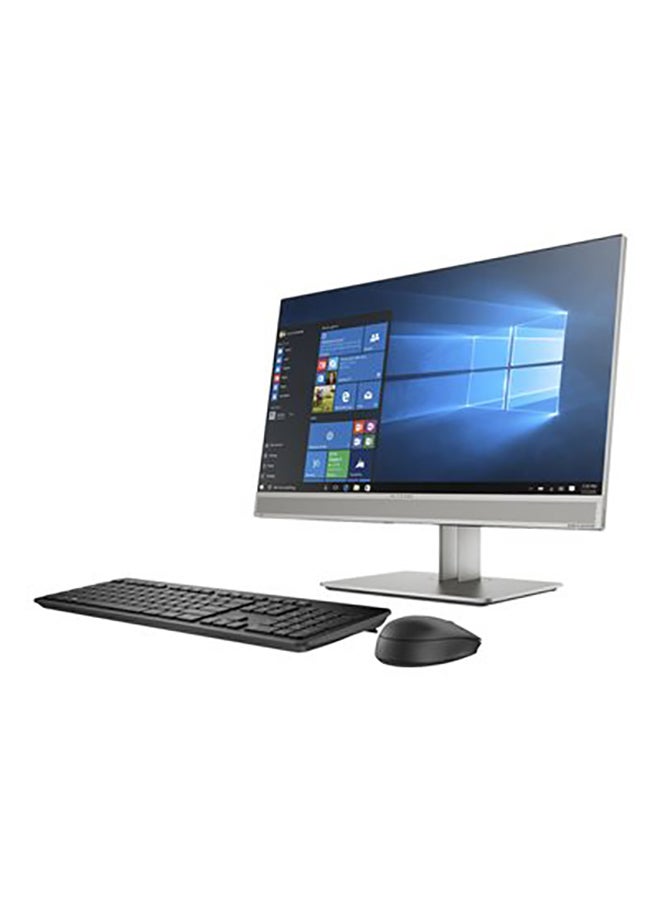 ELITE 800G5 All In One Desktop With 23.8-Inch Display, Core i7 Processer/8GB RAM/1TB HDD/Intel UHD Graphics English Black