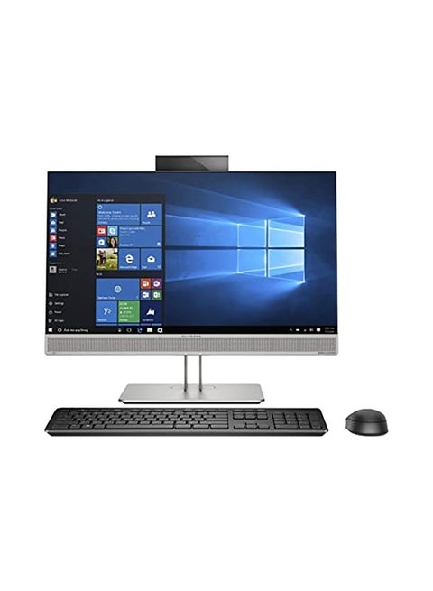 ELITE 800G5 All In One Desktop With 23.8-Inch Display, Core i7 Processer/8GB RAM/1TB HDD/Intel UHD Graphics English Black