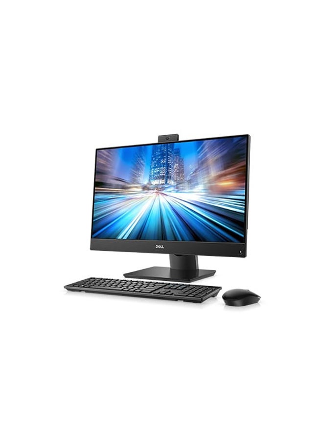 DELL OPTIPLEX 7470 All In One Desktop With 24-Inch Display, Core i5 Processer/8GB RAM/1TB HDD/Intel UHD Graphics English Black/Silver - Image 1