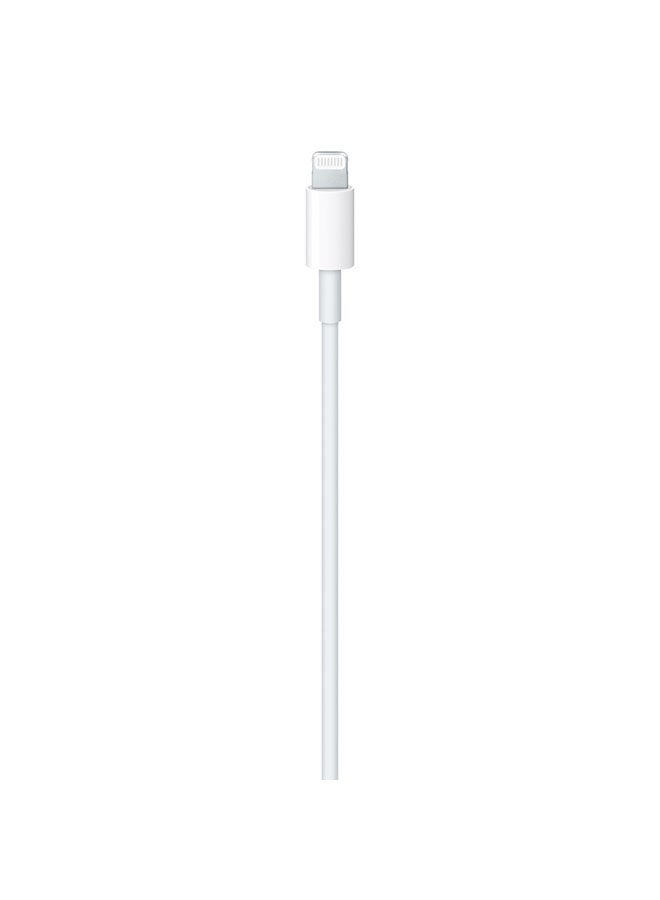 Apple - USB-C to Lightning Cable (2 m) White - Image 1
