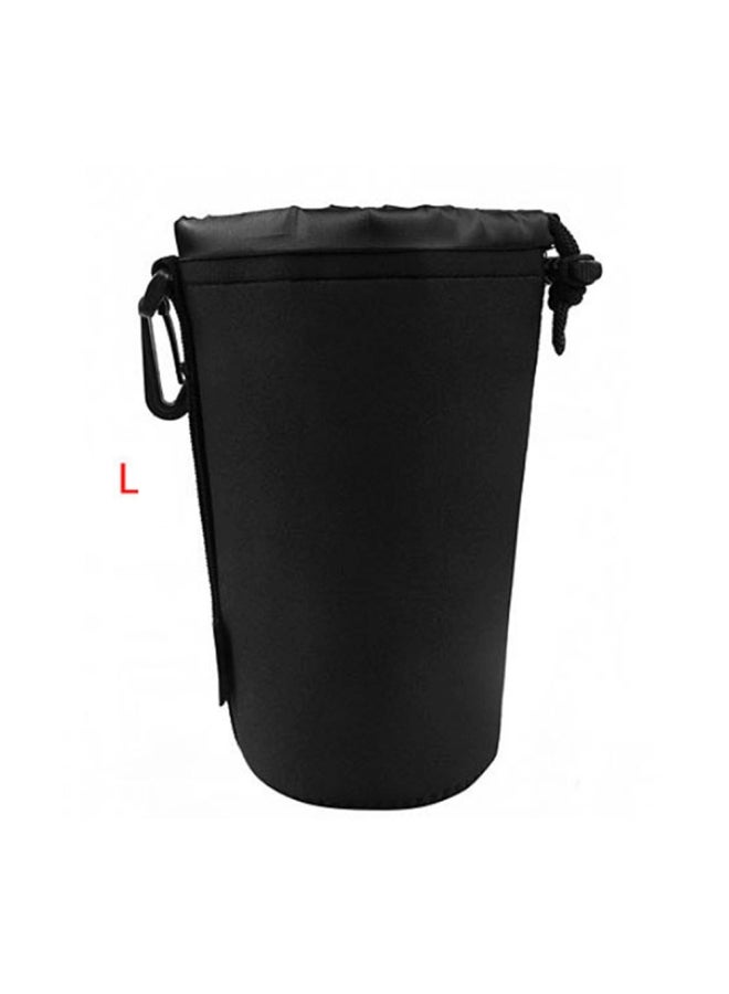 Protective Pouch For Camera Lens Black  - Image 1