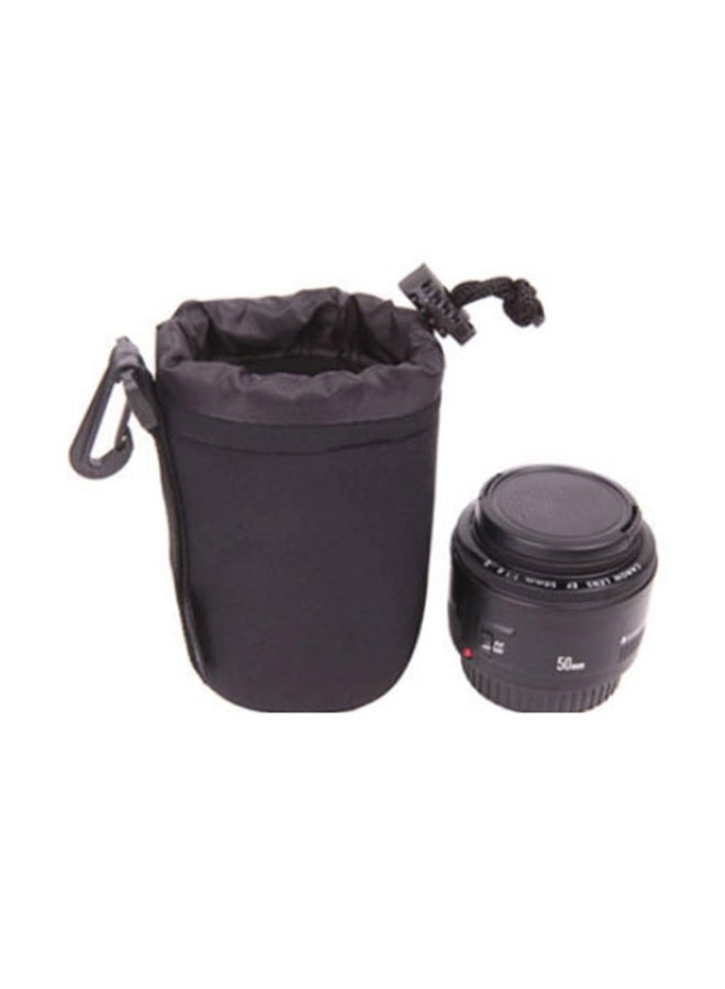 Protective Pouch For Camera Lens Black  - Image 2