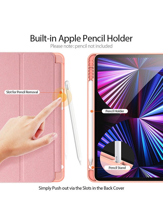 Rock Pow Protective Case for iPad Pro 11 2021/2020 Pink - Image 3