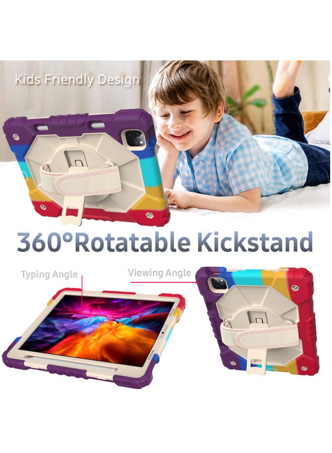 Rock Pow Protective Case Cover for iPad Pro 11 2021/2020/2018/Air410.9 Multicolour - Image 5