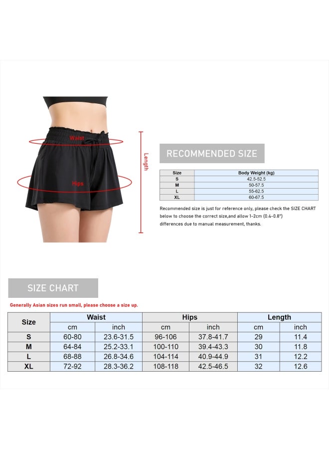 LIXADA 2-In-1 High Waist Sports Shorts XL  - Image 3
