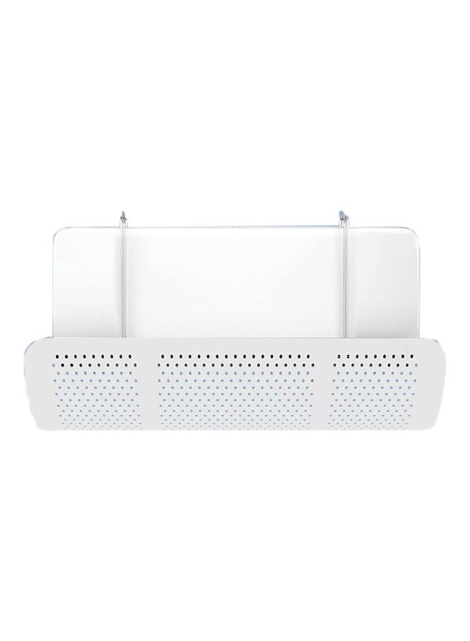 XiuWoo Universal Hollow Anti Direct Blowing Air Condition Wind Deflector Q91 White  - Image 1